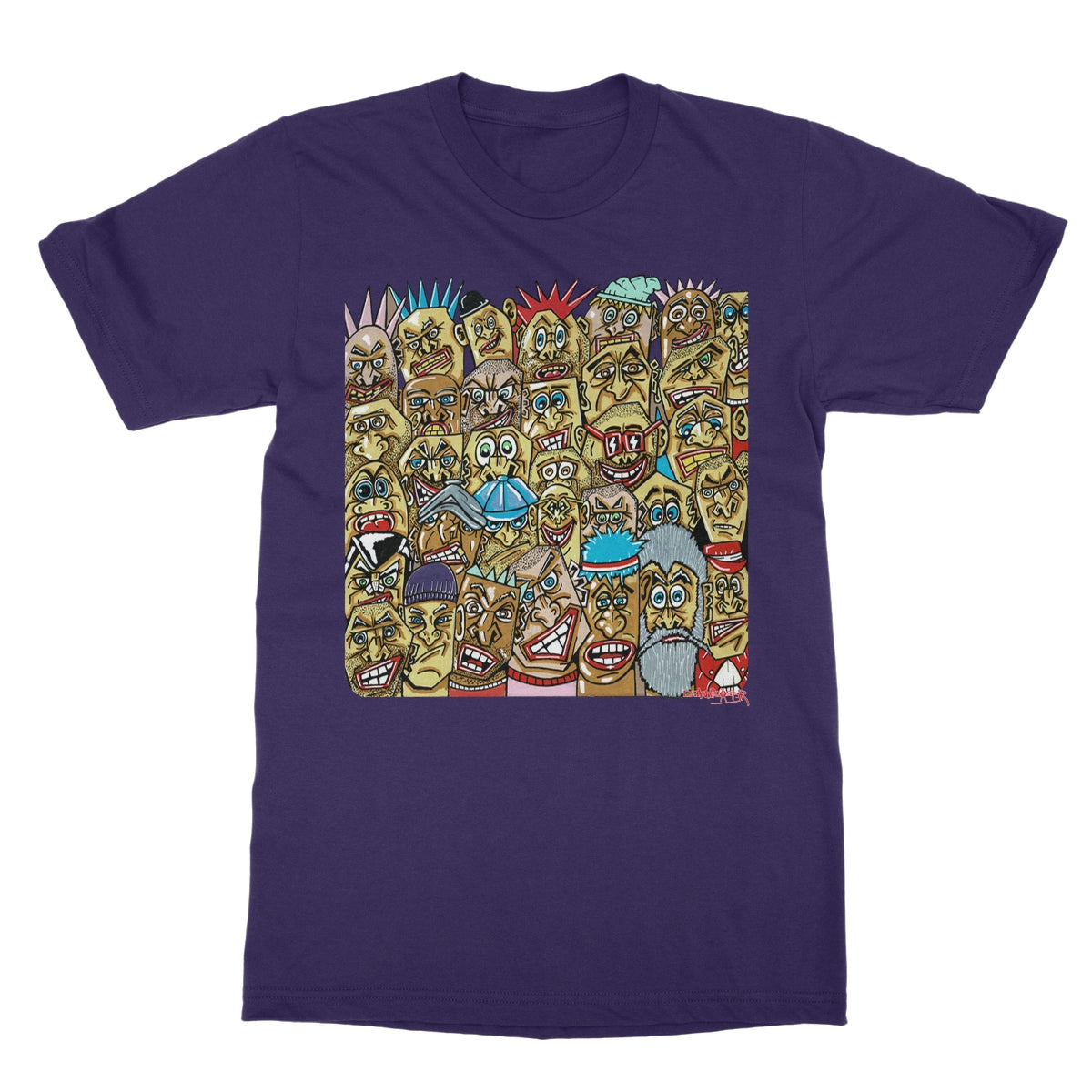 A bunch of punks! Softstyle T-Shirt