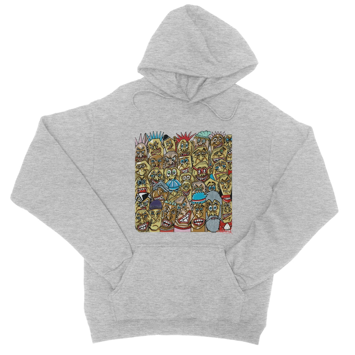 A bunch of punks! College Hoodie