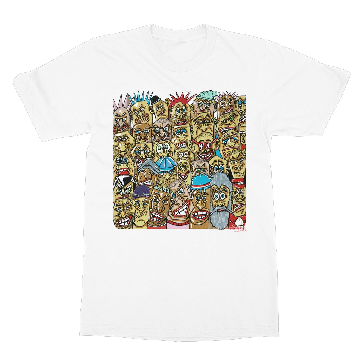 A bunch of punks! Softstyle T-Shirt