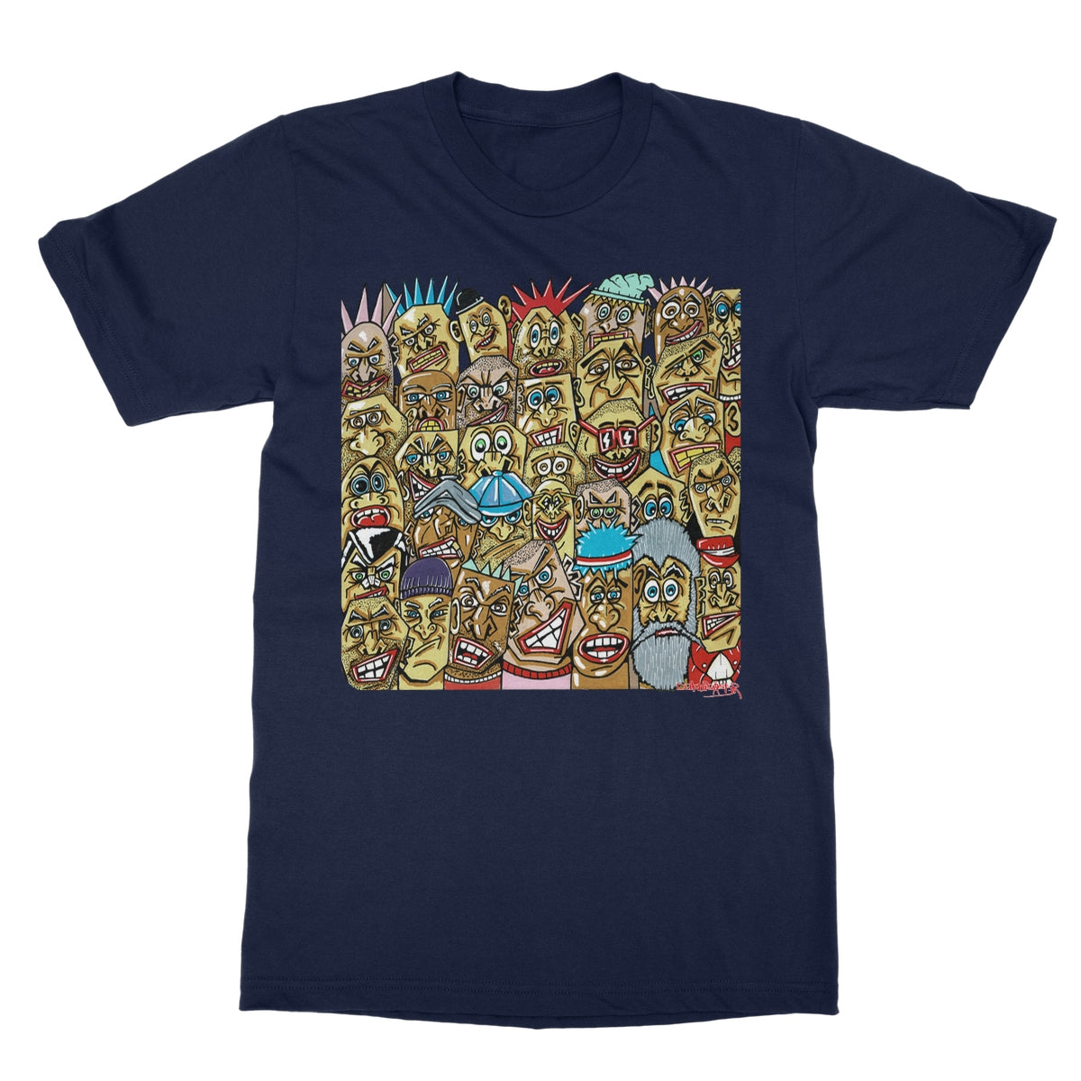 A bunch of punks! Softstyle T-Shirt