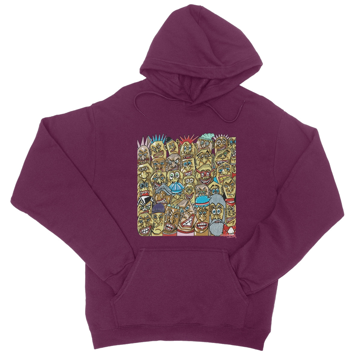 A bunch of punks! College Hoodie