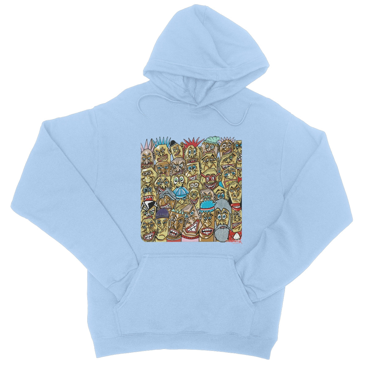 A bunch of punks! College Hoodie