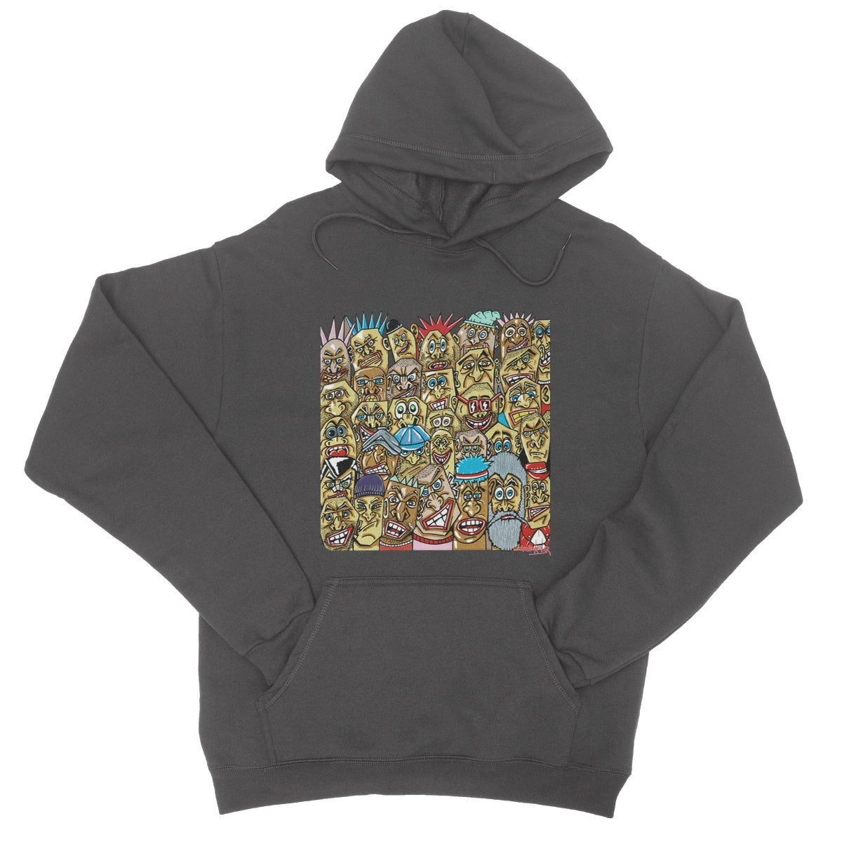 A bunch of punks! College Hoodie