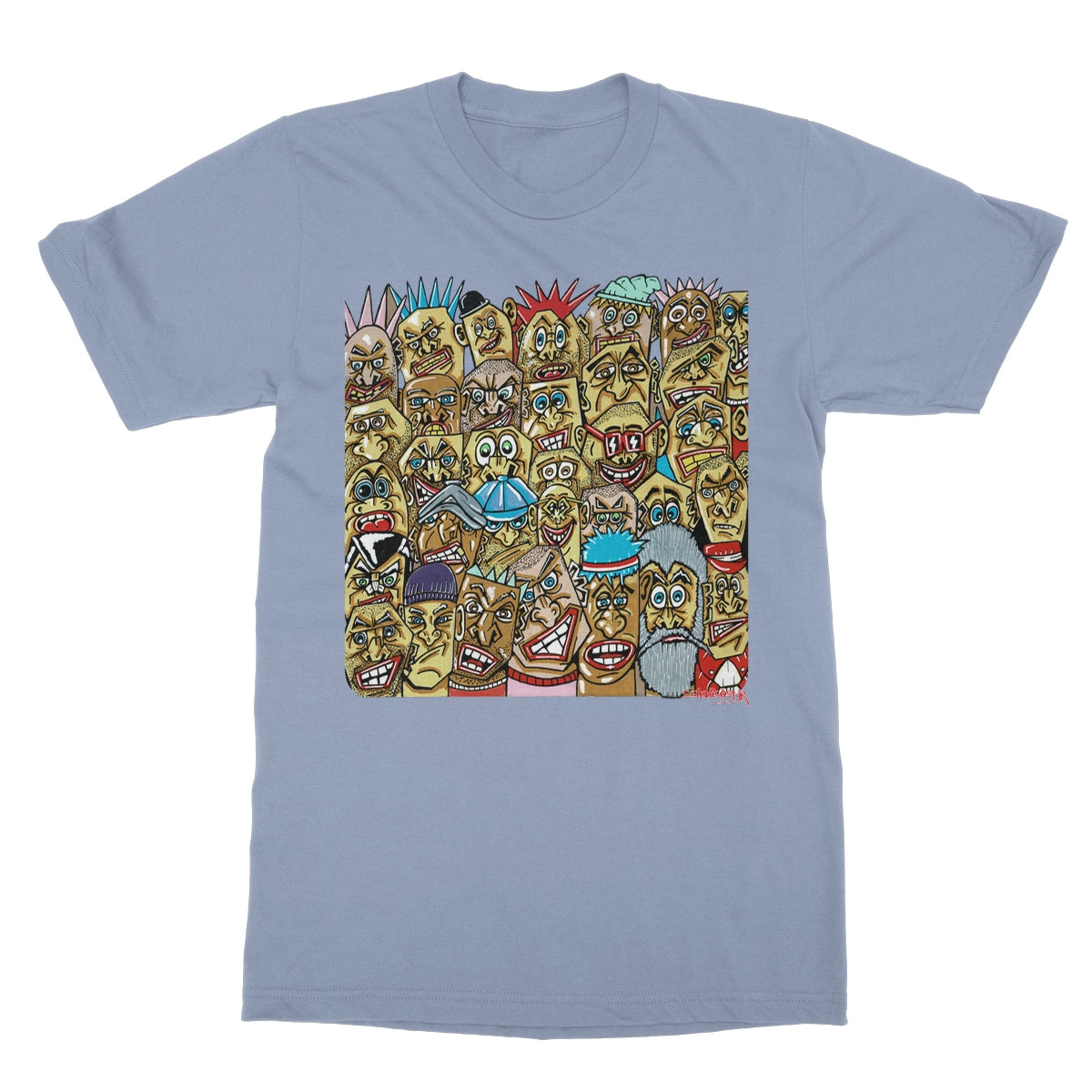 A bunch of punks! Softstyle T-Shirt