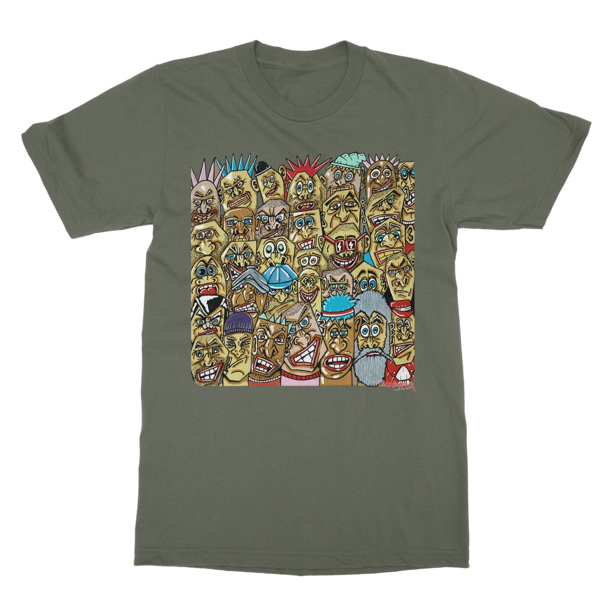 A bunch of punks! Softstyle T-Shirt