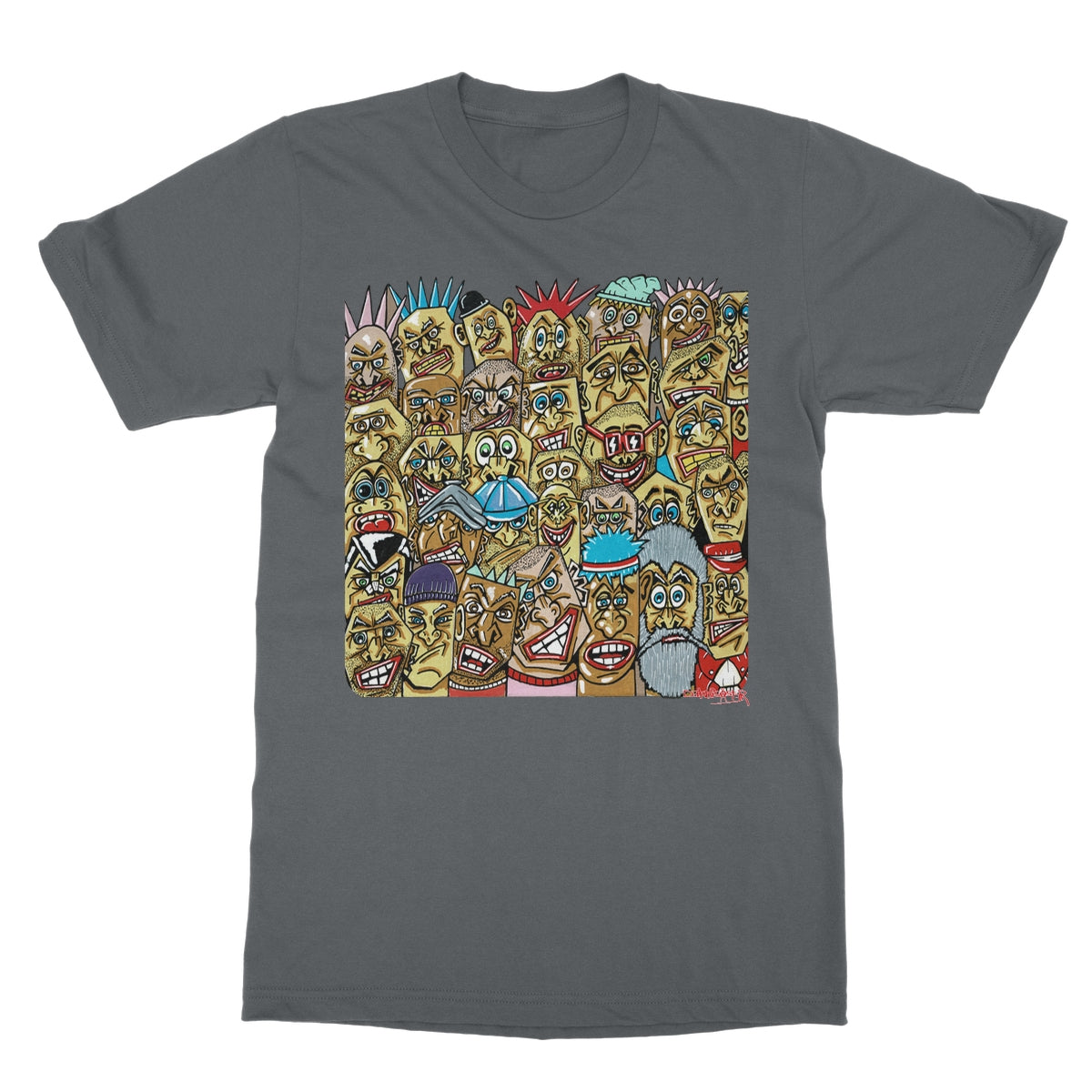 A bunch of punks! Softstyle T-Shirt