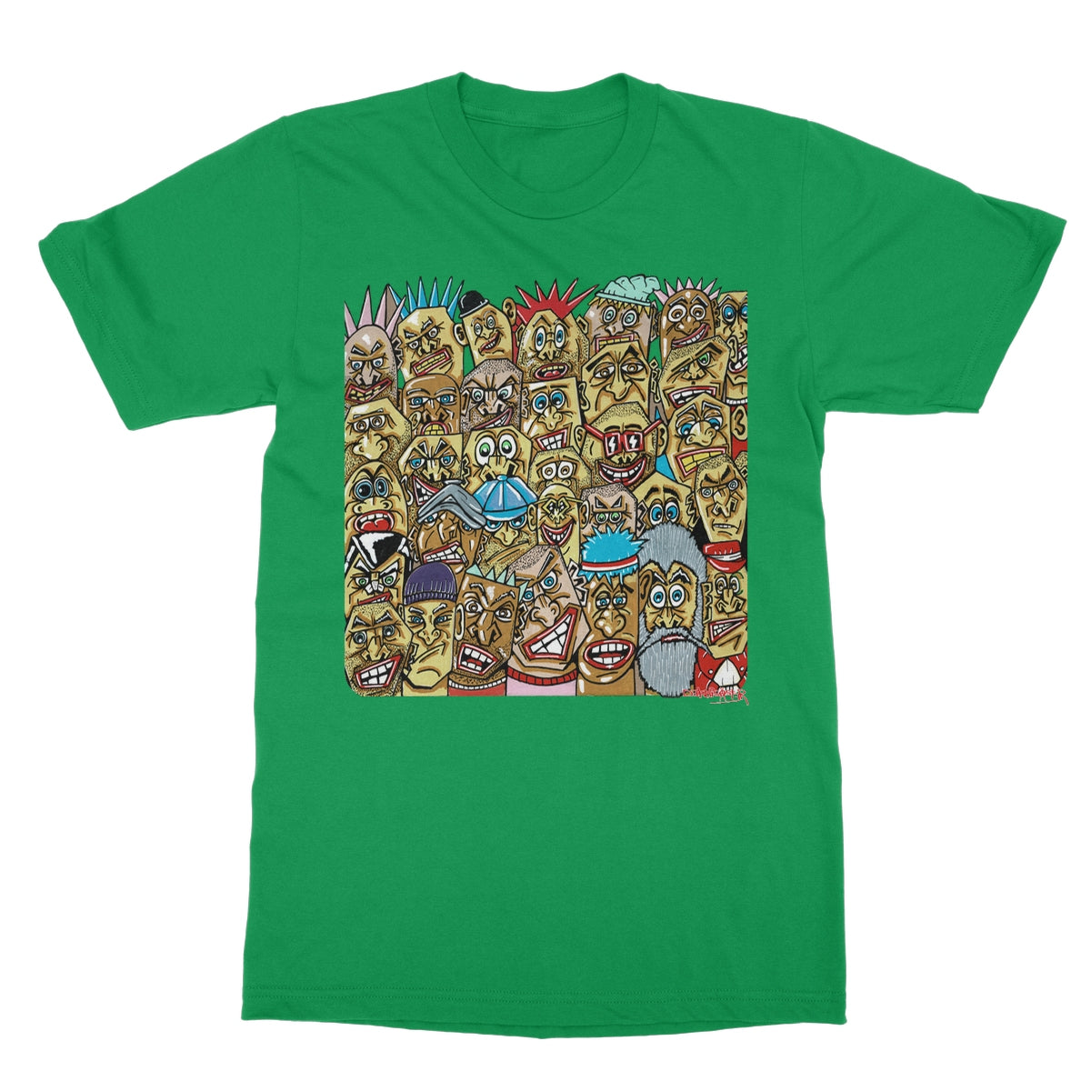 A bunch of punks! Softstyle T-Shirt