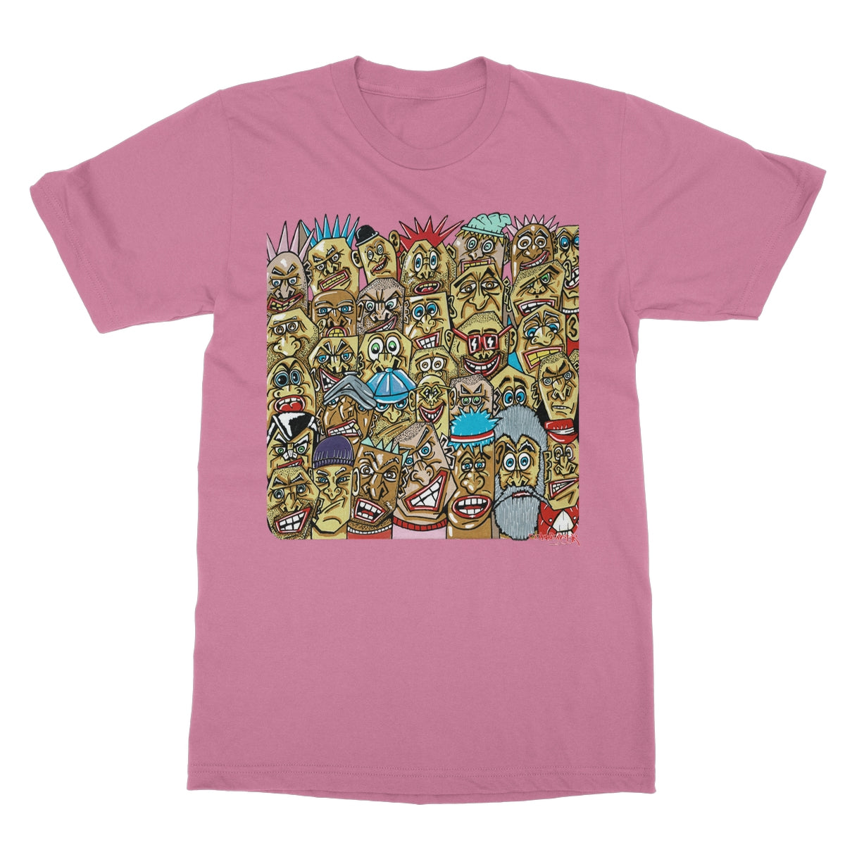 A bunch of punks! Softstyle T-Shirt
