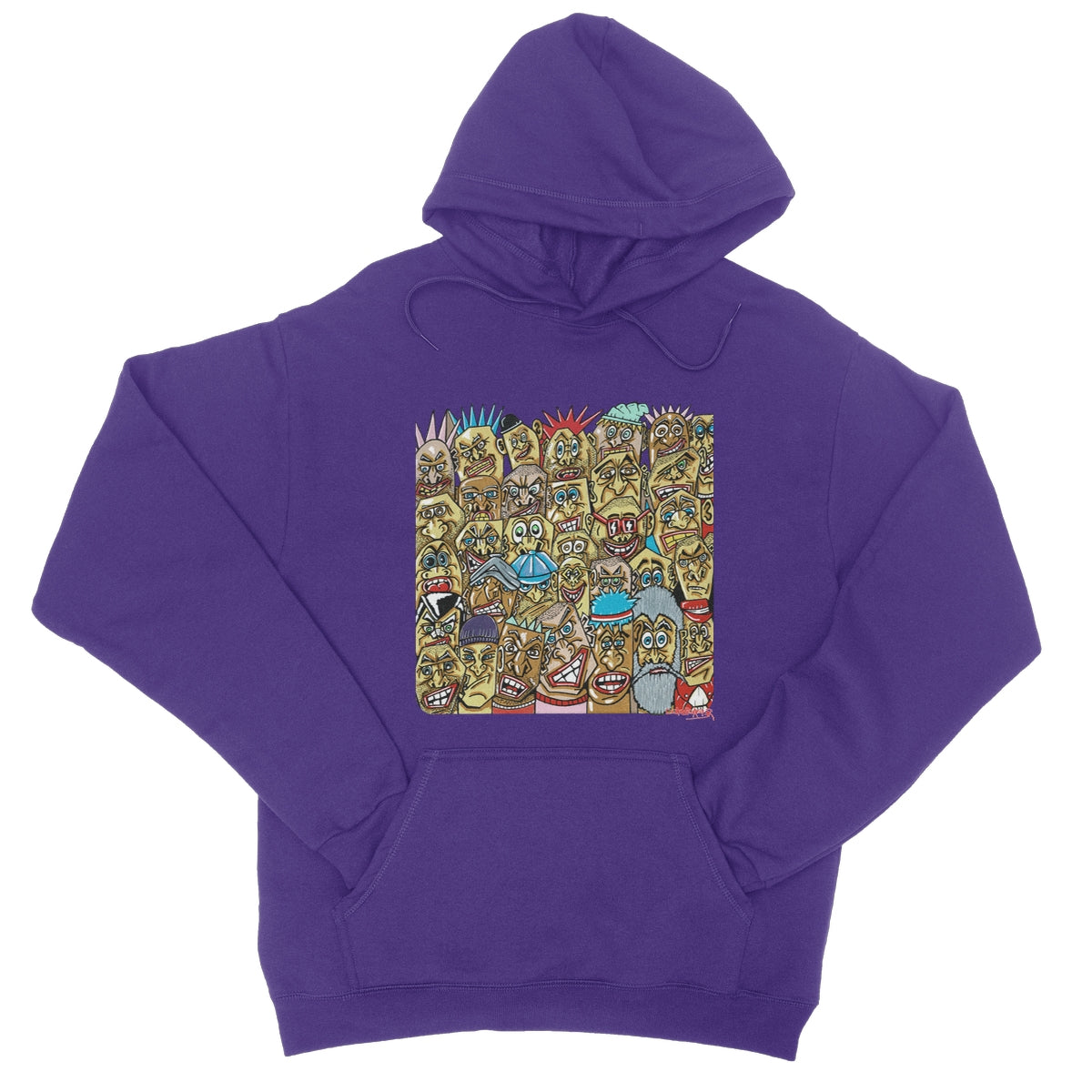 A bunch of punks! College Hoodie