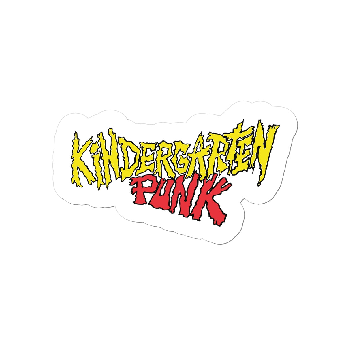 Kindergarten Punk Sticker