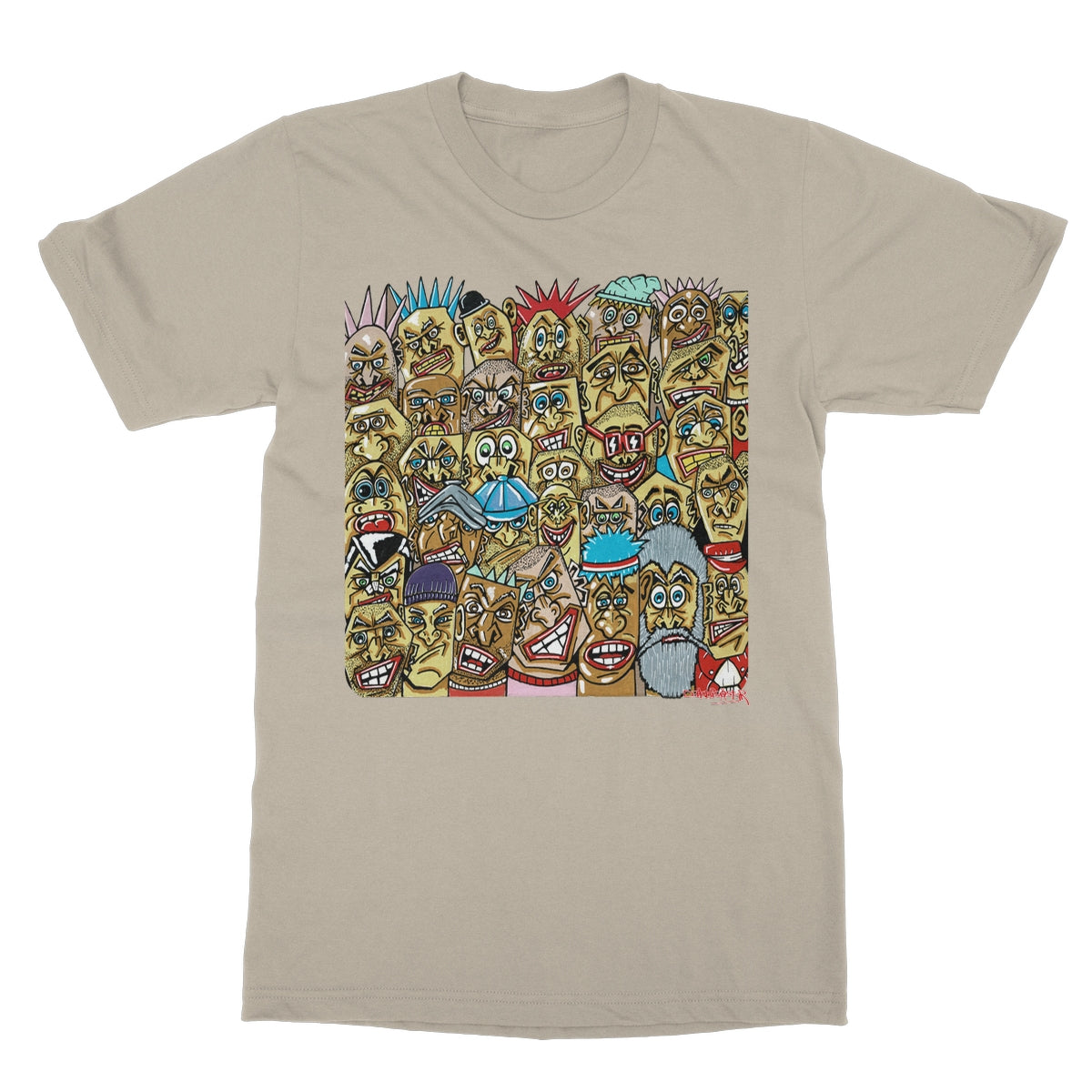 A bunch of punks! Softstyle T-Shirt