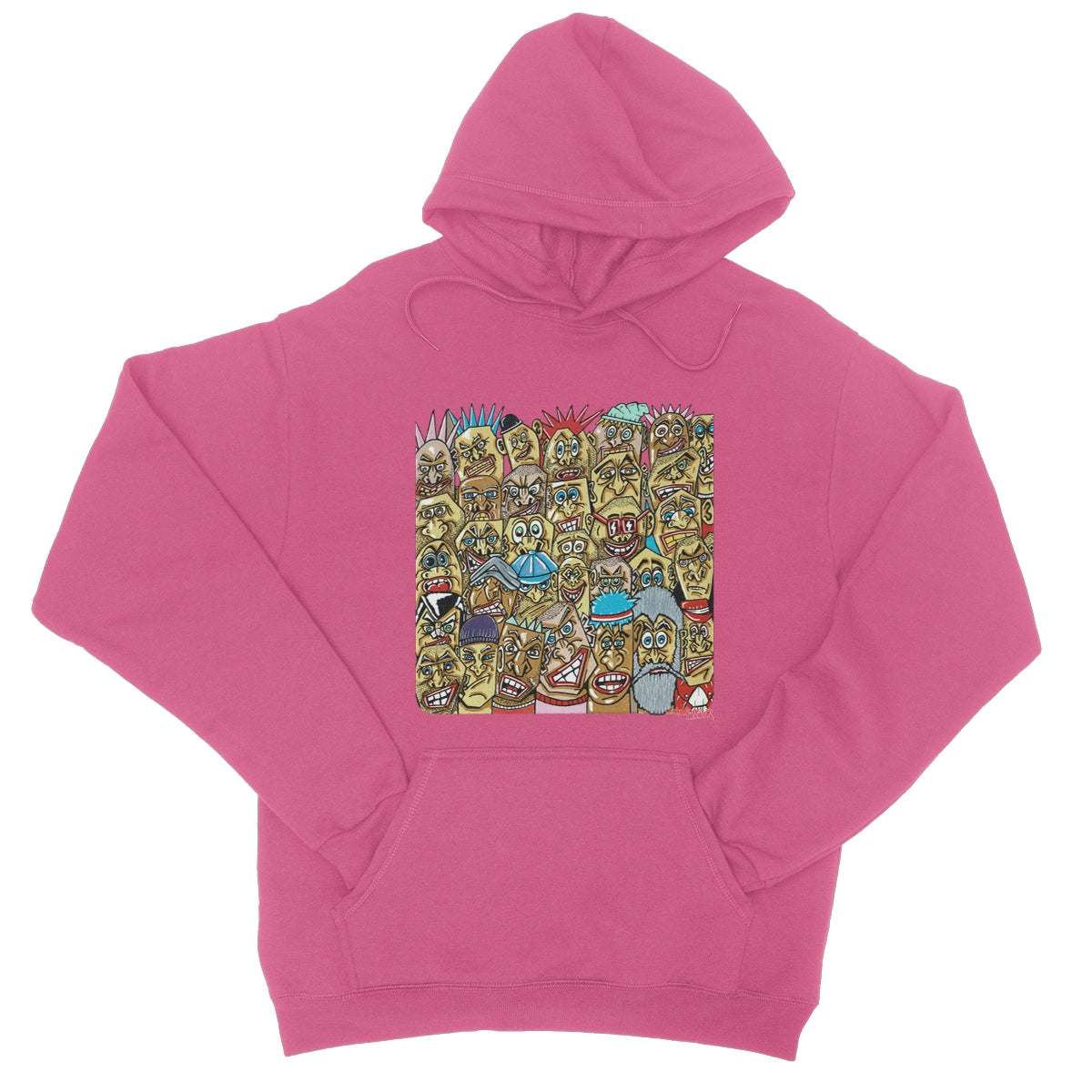 A bunch of punks! College Hoodie