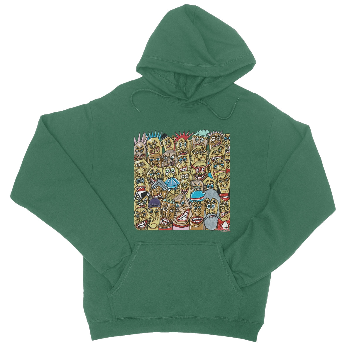 A bunch of punks! College Hoodie