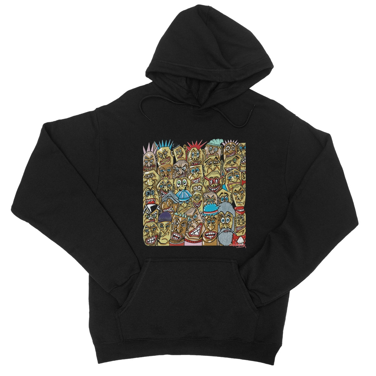 A bunch of punks! College Hoodie