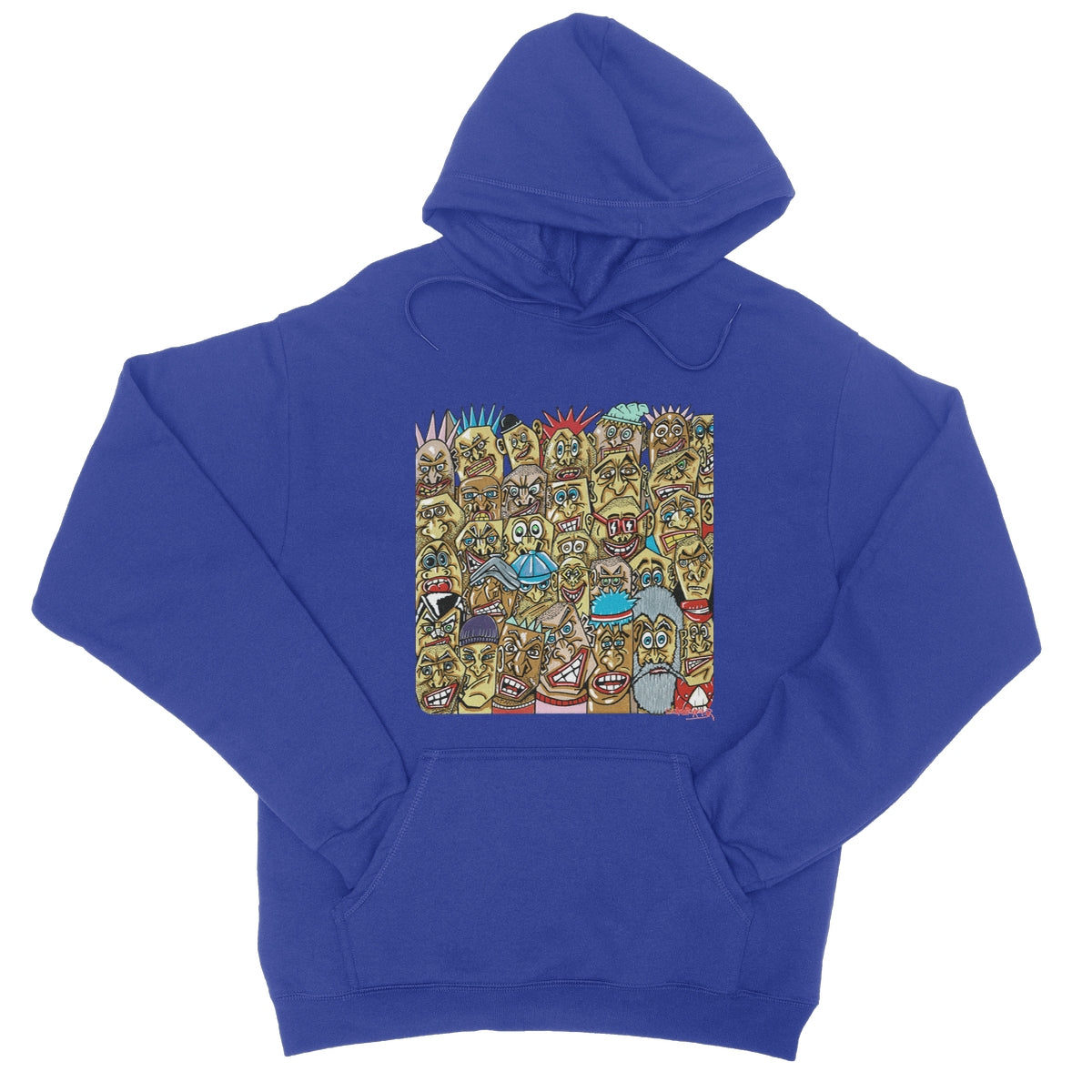 A bunch of punks! College Hoodie