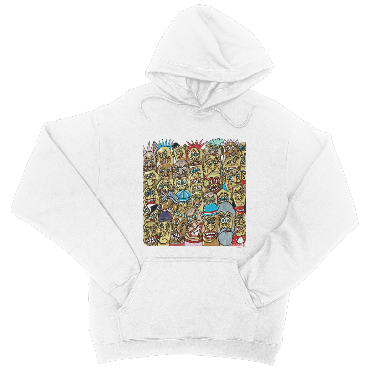 A bunch of punks! College Hoodie