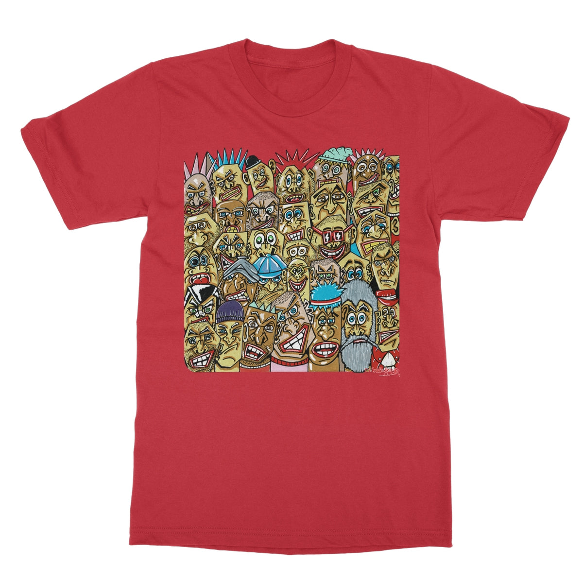 A bunch of punks! Softstyle T-Shirt