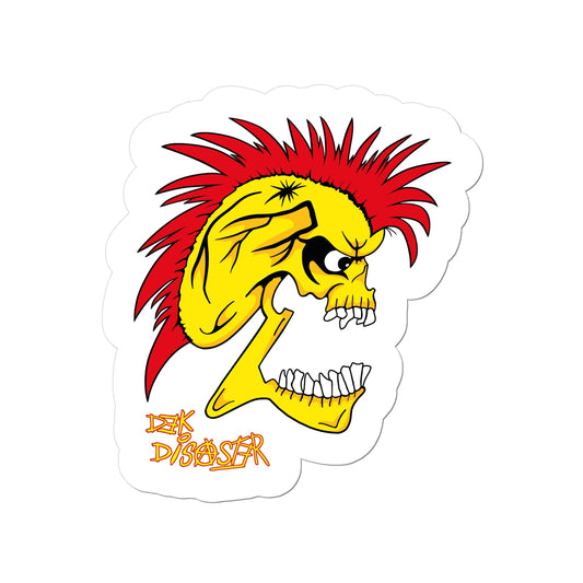 Dekdisaster Skull Sticker