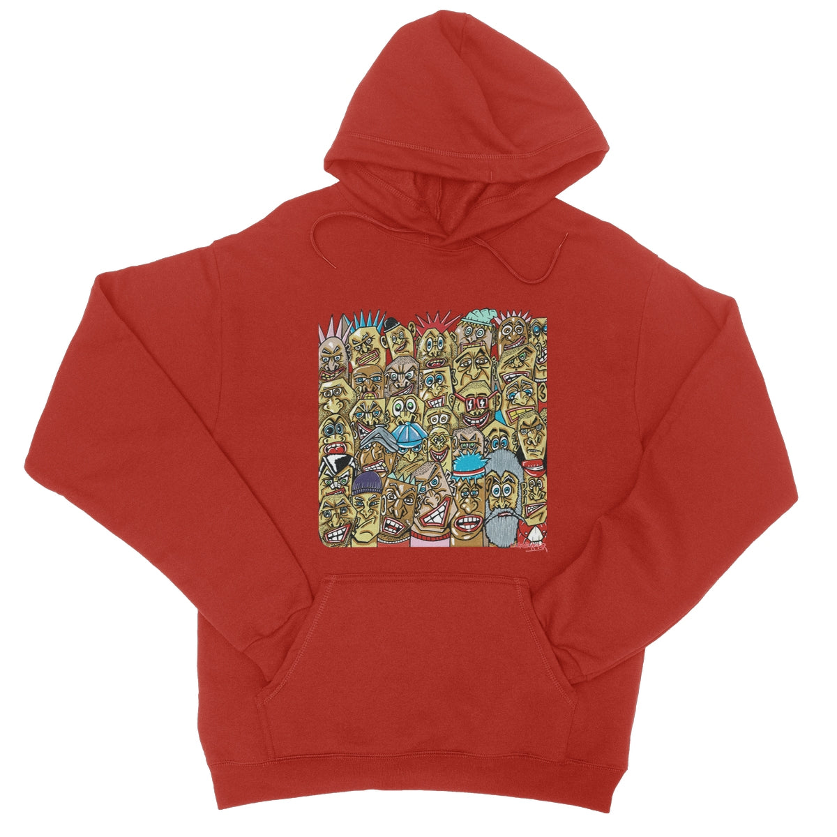 A bunch of punks! College Hoodie