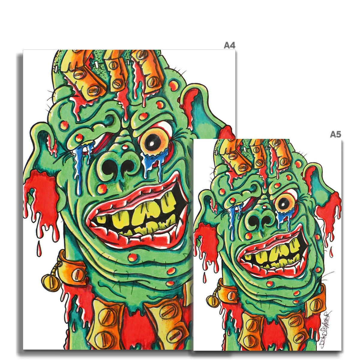 Ouch Fine Art Print