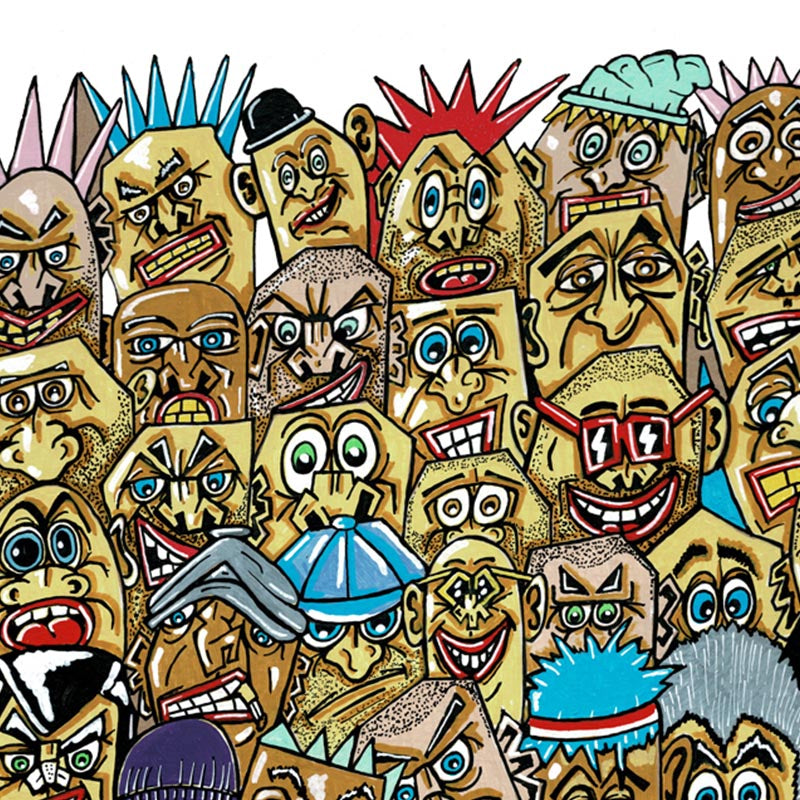 A bunch of punks