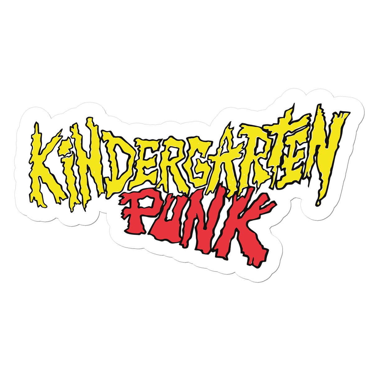 Kindergarten Punk Sticker