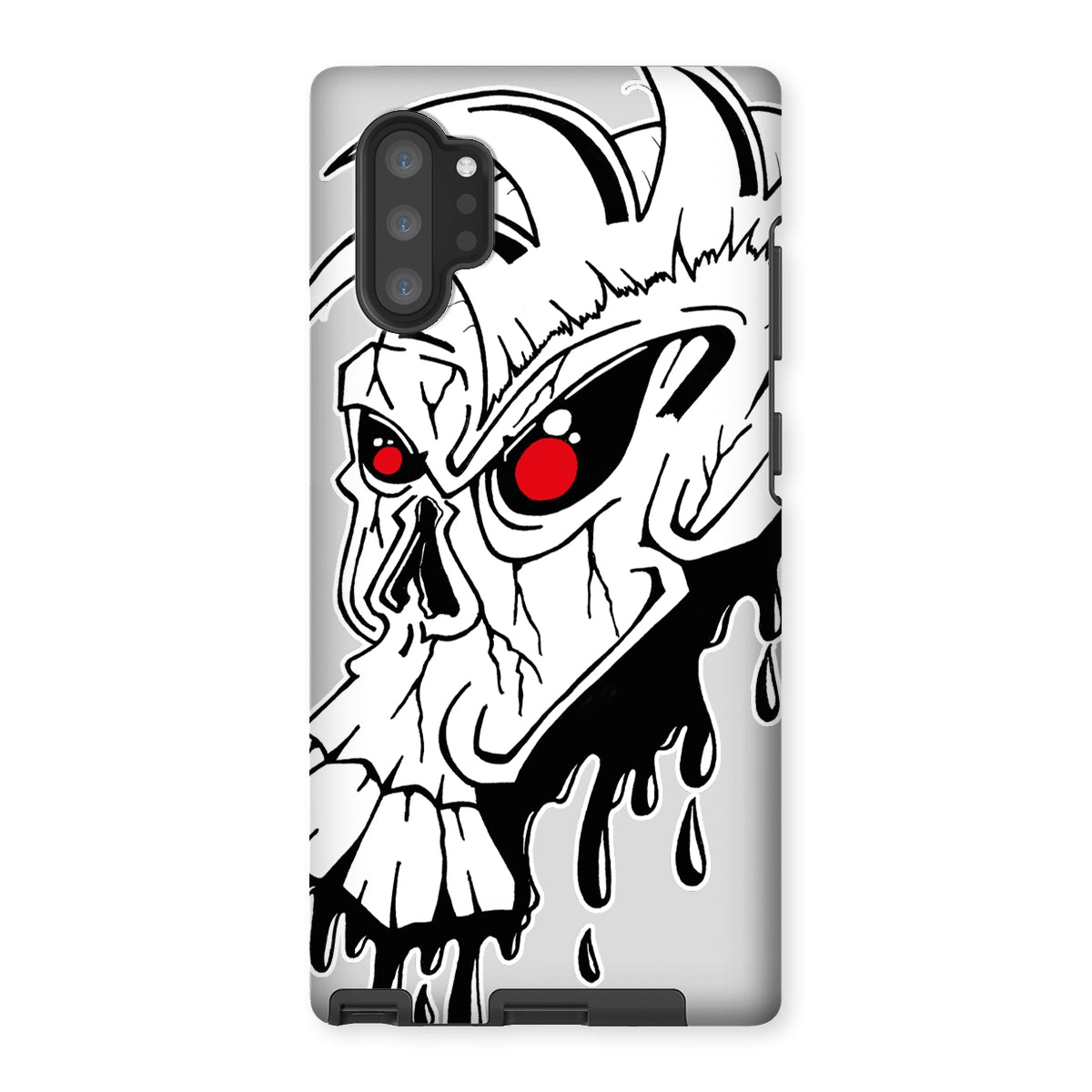 Red Eye Skully Skull  Tough Phone Case