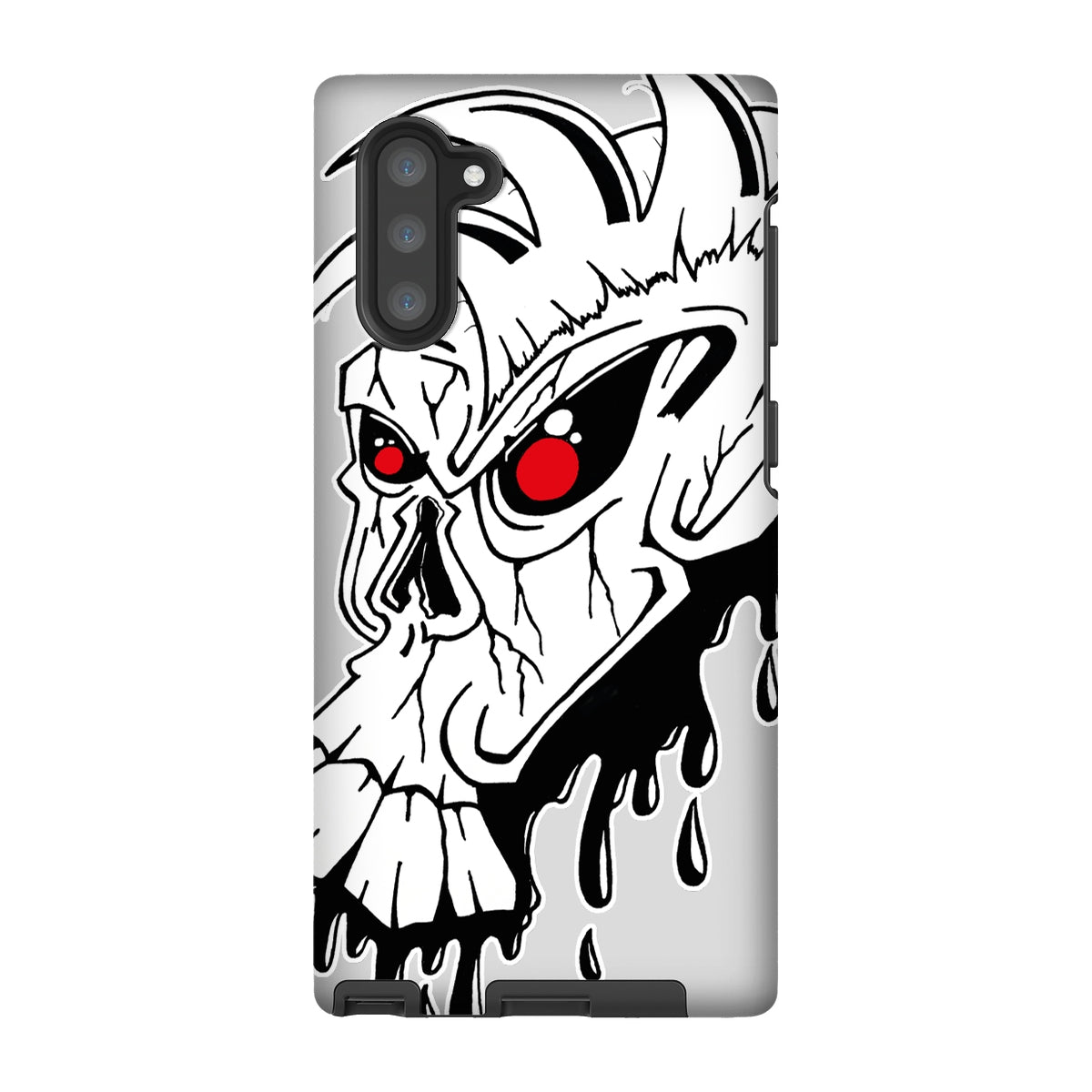 Red Eye Skully Skull  Tough Phone Case