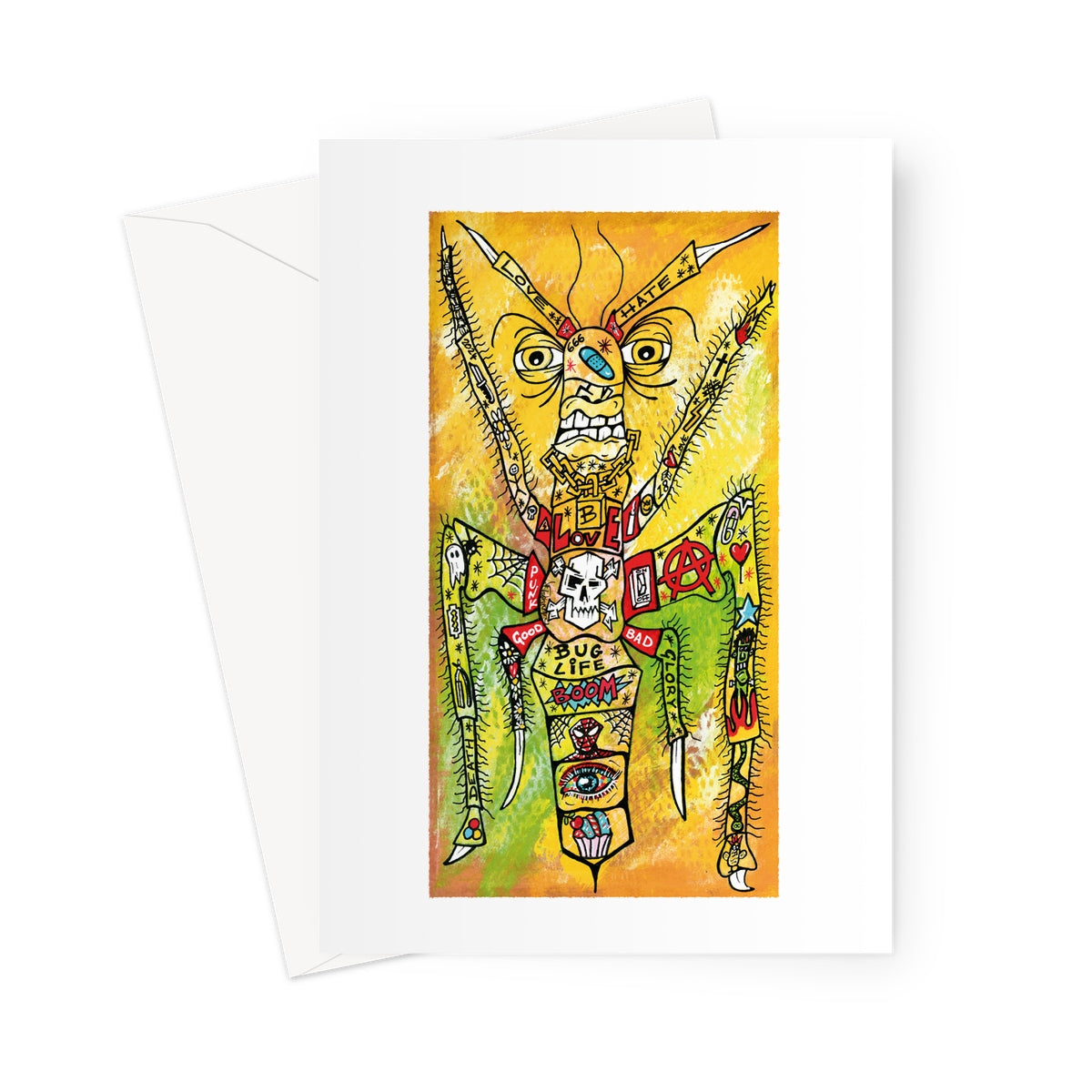 Bug Life Greeting Card