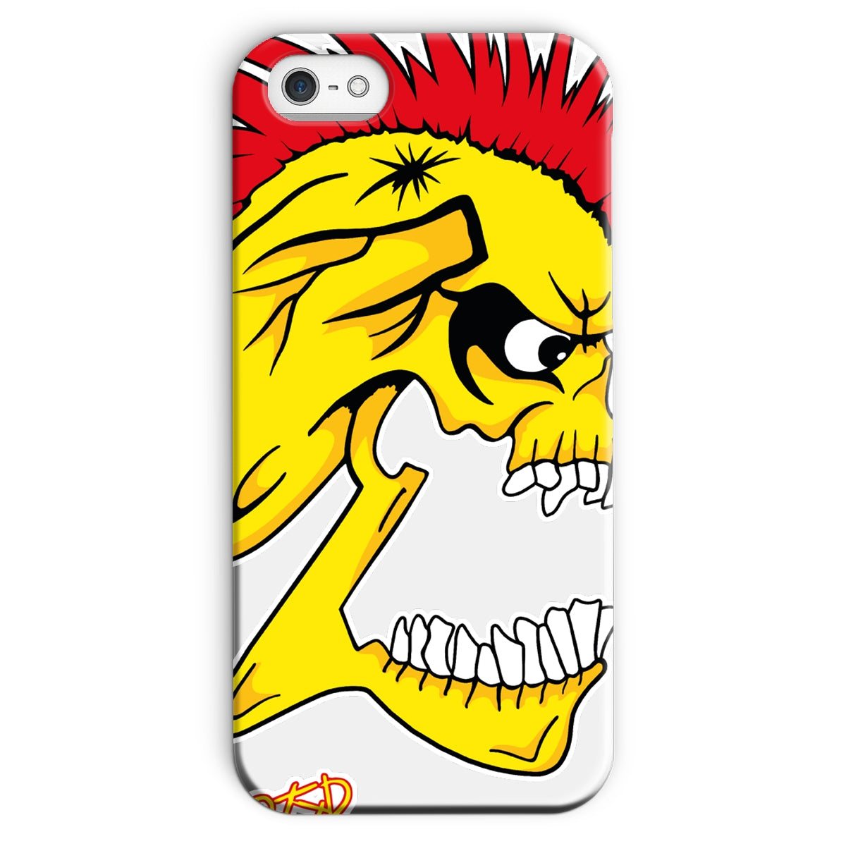 Dekdisaster Skull Snap Phone Case