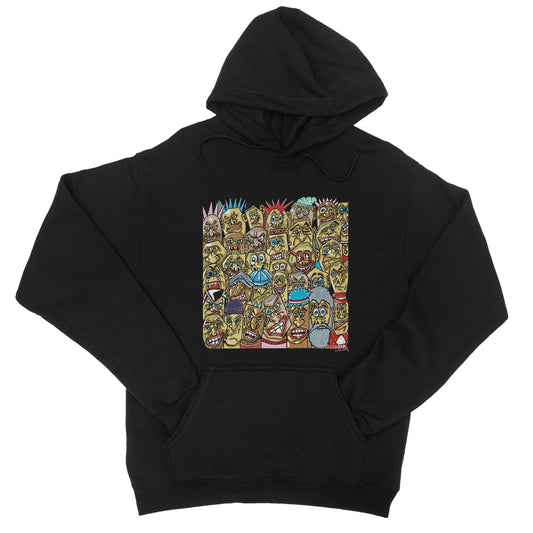 A bunch of punks College Hoodie