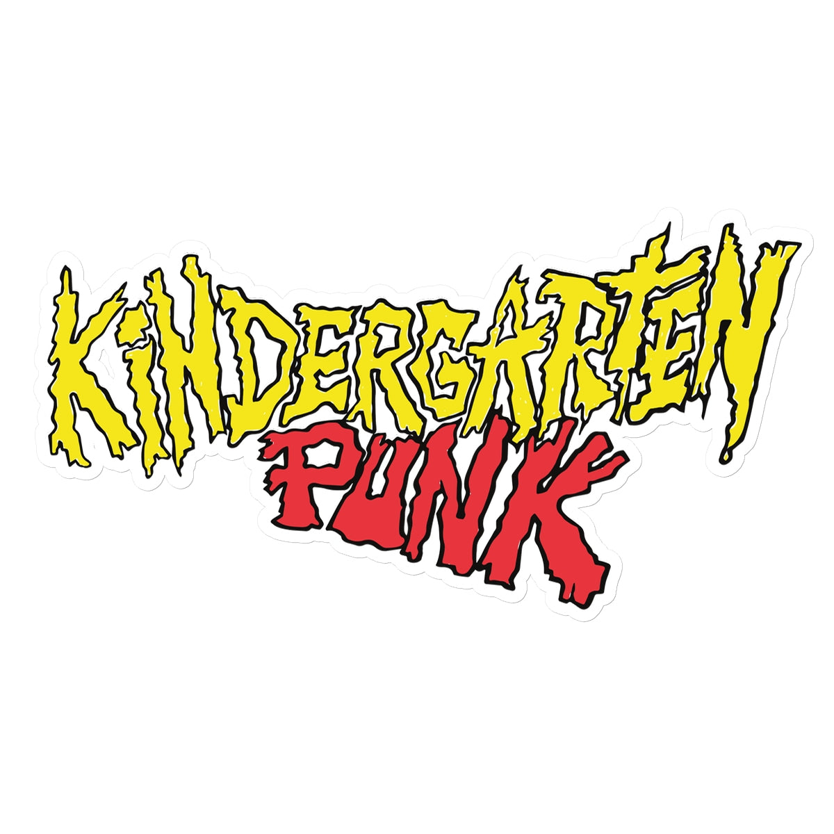 Kindergarten Punk Sticker