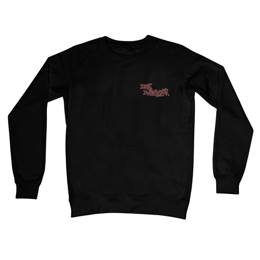 Red Eye Skully Skull  Crew Neck Sweatshirt