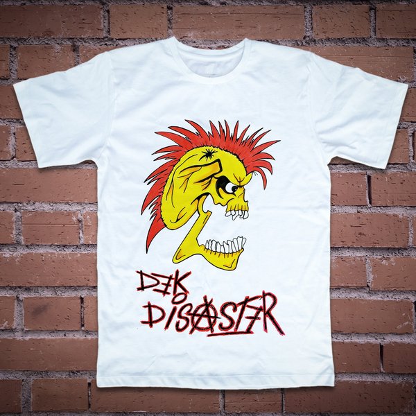 Dekdisaster Skull – Unisex T-Shirt – white