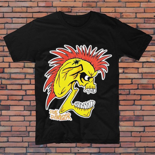 Dekdisaster Skull – 02 – t-Shirt – Black